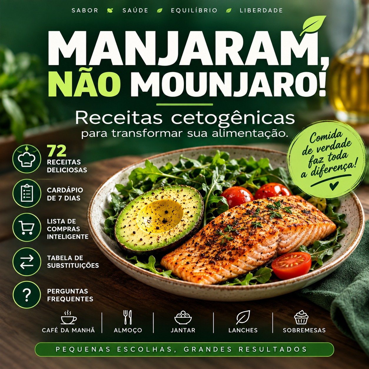 Capa do Manjaram, Não Mounjaro!